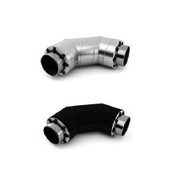 Отводы в ППУ 426x560 мм сталь20 ГОСТ 30732-2006 - фото