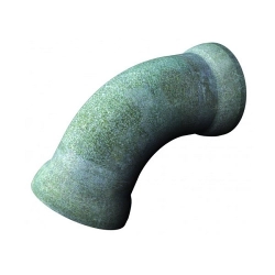 Отвод раструб-гладкий конец чугунный 500х707 мм ГОСТ 5525-88 - фото