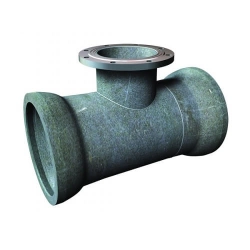 Тройник раструб-фланец чугунный 1000х900 мм ГОСТ 5525-88 - фото