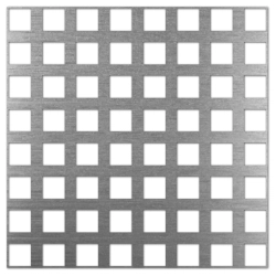 Перфорированный оцинкованный лист Rv 8.0-11.0 0.7х1200х2500 мм - фото