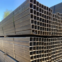 Труба алюминиевая квадратная 100х100х4х6000 мм 6082 - фото