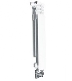 Биметаллический радиатор отопления UNO-DUPLEX 600/110 1 секция 600x666x110x85 мм - фото