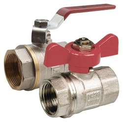 Бронзовый шаровой кран 25 мм 11б27п1 - фото