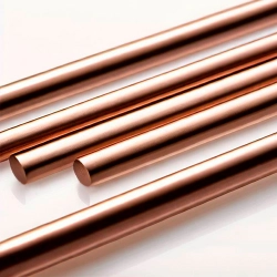 Круг бронзовый 100х1000 мм БРОФ10-1 литой ГОСТ 613-79 - фото