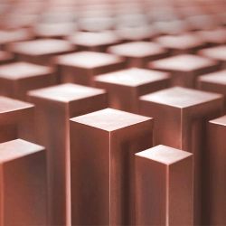 Бронзовый квадрат 24х4000 мм БрБ2 ГОСТ 15835-70 - фото