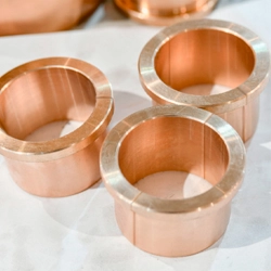 Бронзовый вкладыш 180х320 мм БрАЖ9-4 ГОСТ 11611-82 - фото