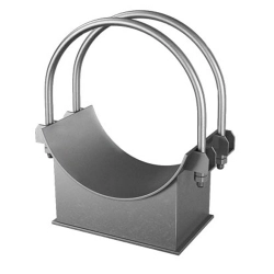 Двуххомутовые скользящие опоры 530x616x58.4 мм 20 ОСТ 108.275.30-80 - фото