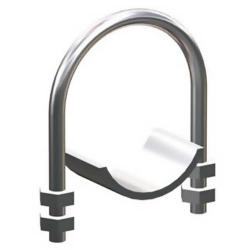 Хомутовая бескорпусная подвижная опора 57x0.3 мм ХБ ОСТ 36-146-88 - фото