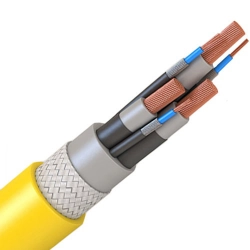 Шахтный кабель КГРЭбур 3x150+3x70/3 ТУ 16.К46-028-2016 - фото