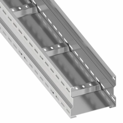 Лоток усиленный 600х70х1.5 мм - фото