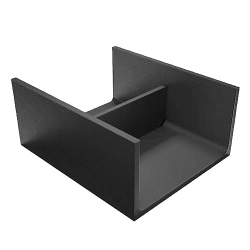 Корпусная приварная опора 820x24.8 мм КП ОСТ 36-146-88 - фото