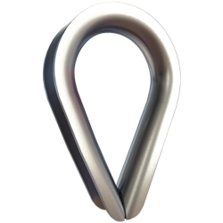 Стальной коуш 290 мм А2 DIN 6899 BF - фото