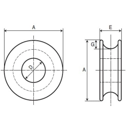 Стальной коуш 2 мм ГОСТ 2224-93 - фото