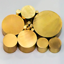 Латунный круг 60х2000 мм ЛЦ40С ГОСТ 24301-93 - фото