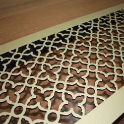 Латунные вентиляционные решетки 500x500 мм Л63 ТУ - фото