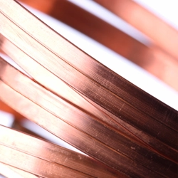 Медная проволока прямоугольная ПМТ 20х35 мм М0 ГОСТ 434-78 - фото