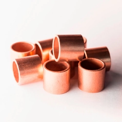 Медная втулка 50х50 мм тип-F CuSn8P ИСО 4379-78 - фото