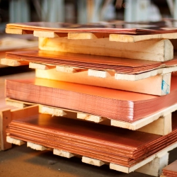 Медный лист горячекатаный 13х3000х6000 мм М1ф ГОСТ 1173-2006 - фото