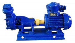 Насос вихревой ВК 1/16А 4ВР 80В4 1.5 кВт на раме без э/дв - фото