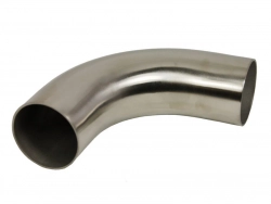 Нержавеющий гнутый отвод 194x20 мм 90˚ 15Х5М - фото