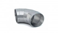 Нержавеющий секторный сварной отвод 90˚ 1200x9 мм 12Х18Н10Т - фото