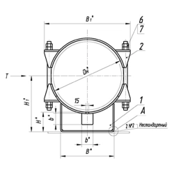 Опоры ТПР 1 мм ТПР.06.29.00.000 ТУ - фото