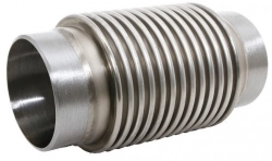 Осевой сильфонный компенсатор DEK multilayer DN 80 мм PN 16 кгс/см2 ход 50 мм 12Х18Н10Т - фото