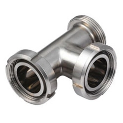 Оснащенный тройник гайка-резьба 32x31x58 мм AISI304 DIN 11852 - фото