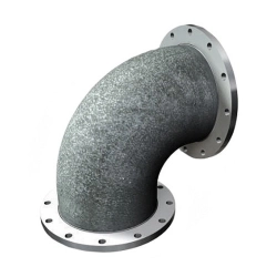 Стальной фланцевый отвод 500 мм 15Х5М ГОСТ 17375-2001 - фото