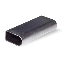 Труба плоскоовальная 80x40x1.5 мм 08кп ГОСТ 8644-68 - фото