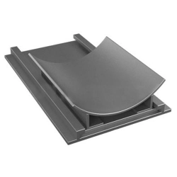 Приварные скользящие-направляющие опоры 920x370x83.7 мм AISI 304 СТО 79814898 129-2009 - фото