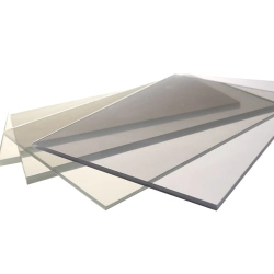 Прозрачный сплошной листовой ПВХ 0.8x1220x2440 мм ZENOFOL-PRINT ТУ - фото