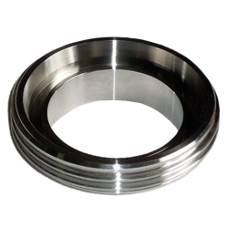 Резьбовой короткий патрубок 65x70x25 мм AISI304 DIN 11851 - фото