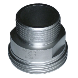 Резьбовой ввертываемый патрубок 50x50x52 мм AISI316L ТУ - фото