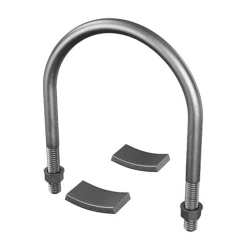 Скользящая и неподвижная опора с направляющим хомутом 426x7.06 мм AISI 304 СТО 79814898 132-2009 - фото