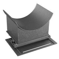 Стальная катковая опора 38.7x426x51 мм AISI 304 ОСТ 34-10-619-93 - фото