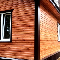 Стеновой профнастил МП20-0.45-1100 RAL 8017 шоколадно-коричневый 12000 мм - фото