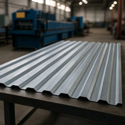 Стеновой профнастил С10-0.45-1100 RAL 9005 черный 2000 мм - фото