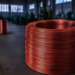 Сварочная омедненная проволока СВ-08Х3Г2СМ 8 мм ГОСТ 2246-70 - фото