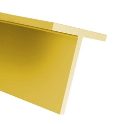 Латунный Т-образный профиль 26 мм ЛС59-1 - фото